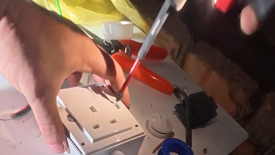 Water pump installation